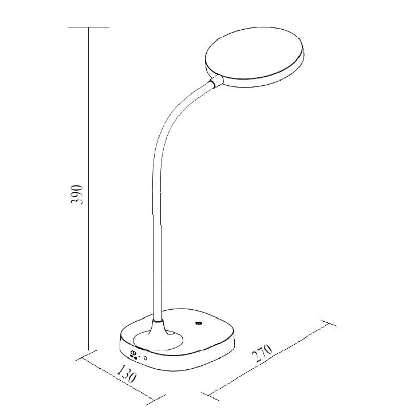 3660141963076-Lampe de Bureau BOB - blanc-P_405243306_6-3