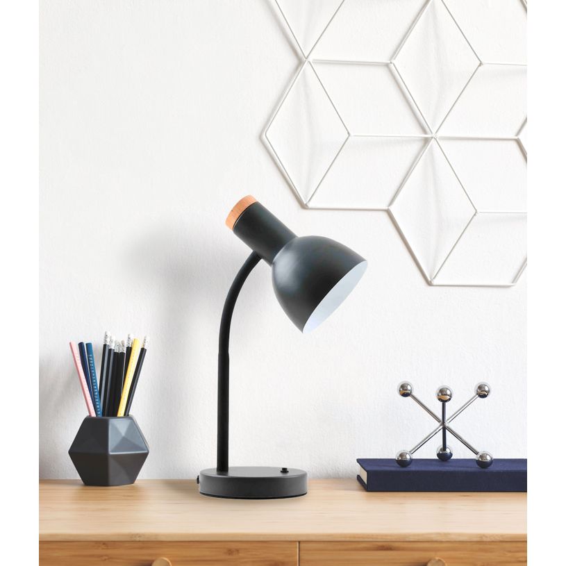 3361410174178-Lampe de Bureau ANDONIOS - bois et métal noir-P_405243313_3-1