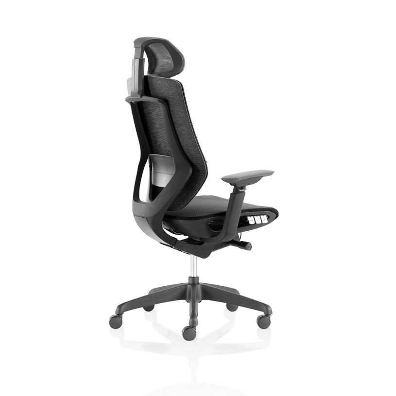 3760388581290-Fauteuil de bureau ALEA - accoudoirs - appuie-tête - noir-P_405243486_1-0