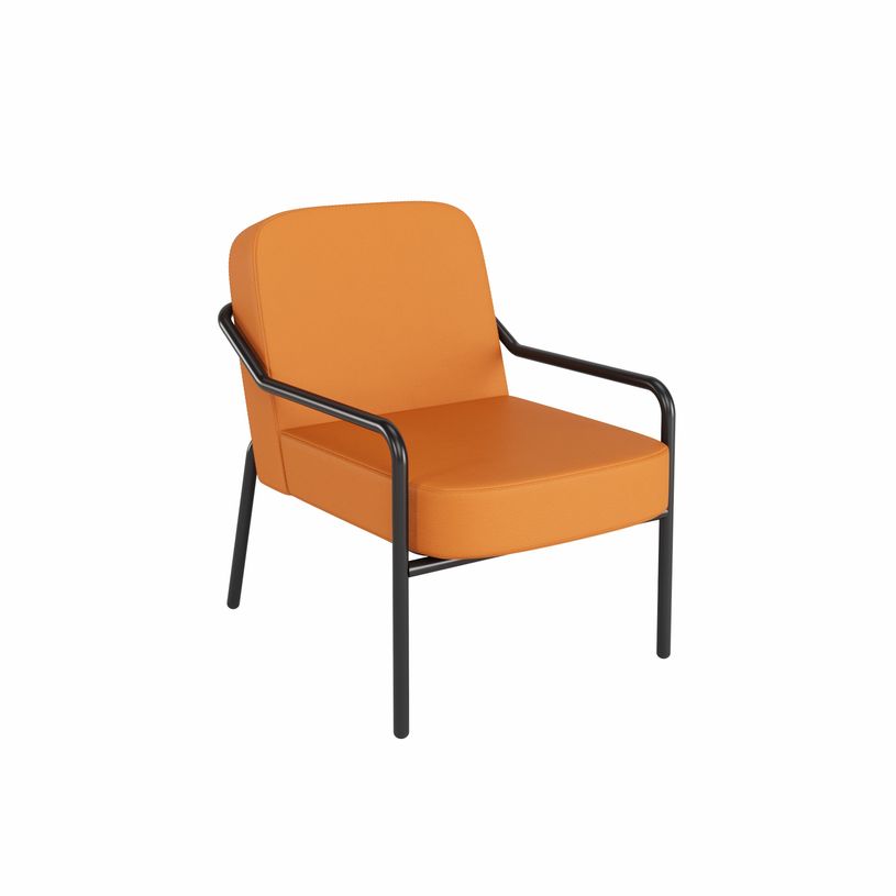 3660141964349-Fauteuil MEDSO "M" - PVC -  orange-P_405243655_1-0