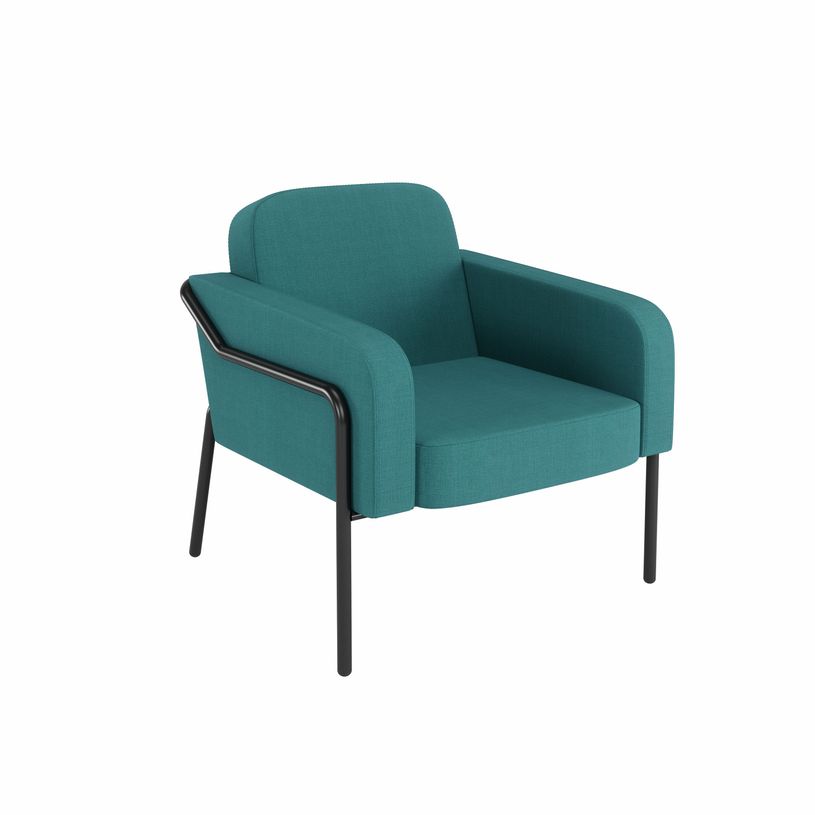 3660141964585-Fauteuil MEDSO "L" - Tissu -  bleu-P_405243659_1-0
