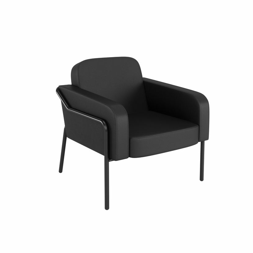 3660141964615-Fauteuil MEDSO "L" - PVC -  noir-P_405243662_1-0