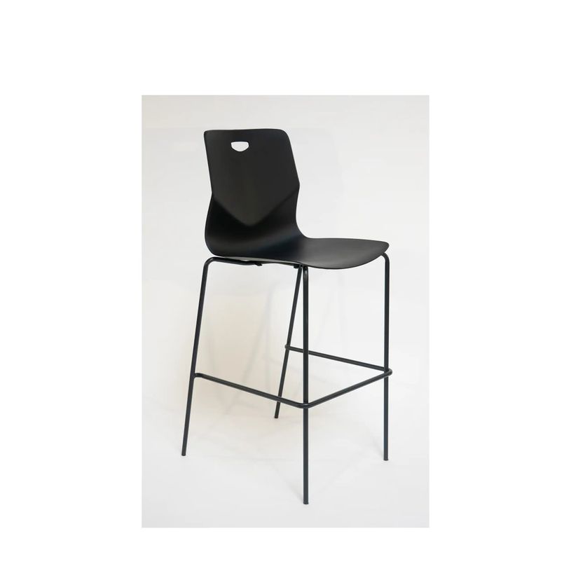 3760185025454-Tabouret haut TECSUP - pieds noir - noir-P_405243676_4-1