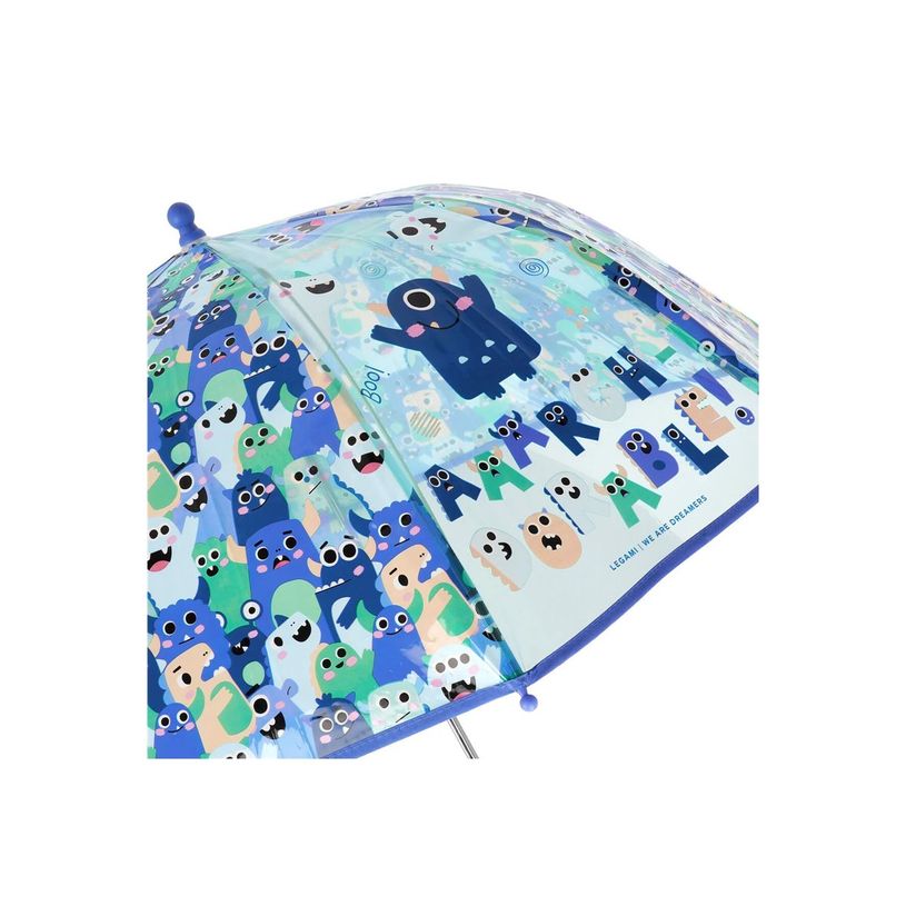 8052694027728-LEGAMI Dancin' in the Rain Monster - Parapluie - 4 ans et plus - transparent, coloré-P_405243918_6-1
