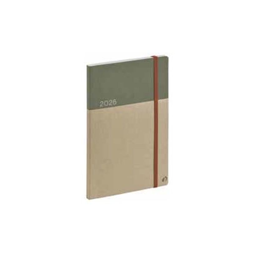 3371010533152-Quo Vadis Minister Arrakis Recyclé - Agenda semainier - 160 x 240 mm - kaki-P_405243965_1-0