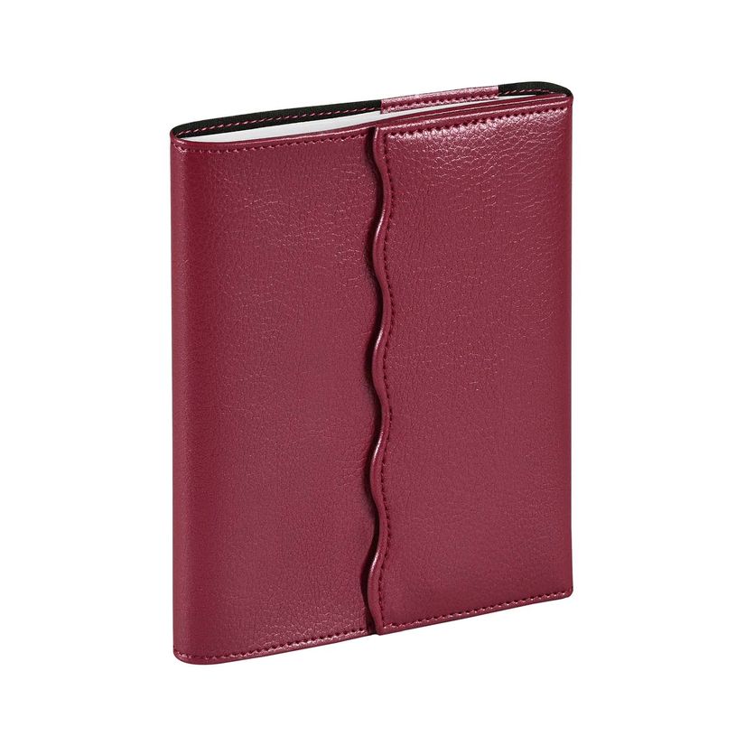 3371010532704-Agenda Année Civile - AFFAIRES FR - Couverture Calypso - Rose irisé - 10x15 cm - Semainier - 13 mois de décembre à déc--0