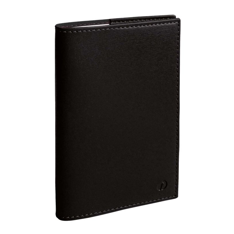 3371010450053-Agenda Année Civile - MINIDAY PRESTIGE Multilingue - Couverture Soho - Noir - 7x10 cm - Journalier - 12 mois de de janvier à déc--0