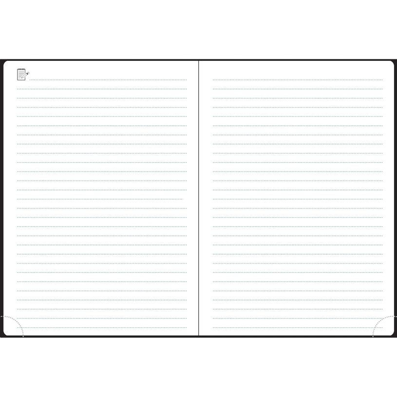 3660942088534-Agenda de bureau Carte Mini Labo EasySlim 21 - 1 mois sur 2 pages - 15 x 21 cm - Bleu - Exacompta--2
