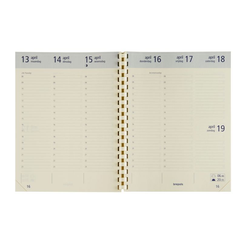 5412303142489-Agenda journalier Optivision Large – format 1L – modèle Palermo – rouge – Brepols--1