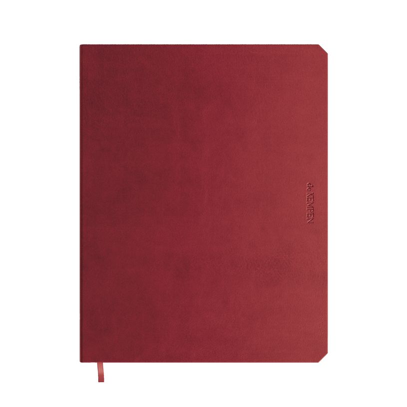 5412303354677-Agenda semainier de KEMPEN Amarone – format L – bordeaux – Brepols--0