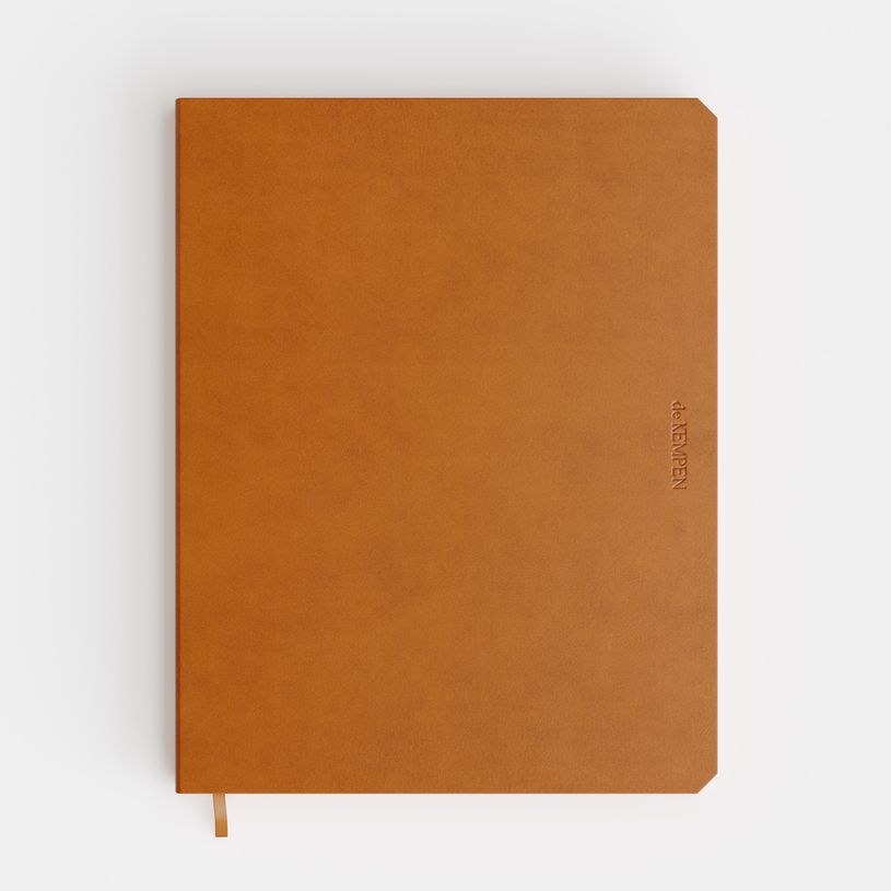 5412303354721-Agenda weekly planner de KEMPEN Atlas – format L – brun – Brepols--0