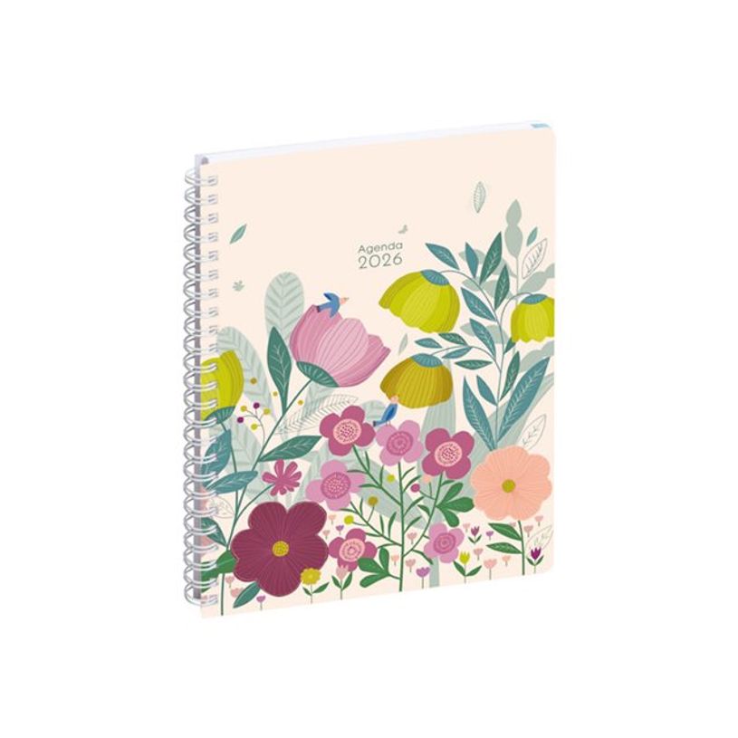 3660942088480-Exacompta Mini Labo Easytime 21 S - Agenda de bureau - 2026 - 1 jour par page - reliure à spirale - 150 x 210 mm - pa-P_405244334_1-0