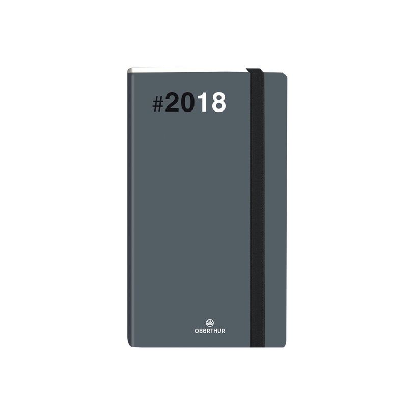 3664447206011-Oberthur Néo Flex 16 Pocket - Agenda - semainier - 89 x 165 mm - papier blanc - couvertur-P_405244390_2-0