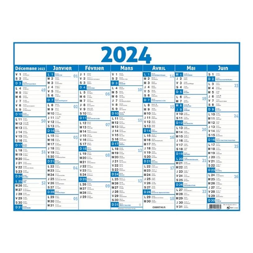 3664447209517-Oberthur Classic - Planning - 265 x 210 mm - rouge-P_405244449_1-0