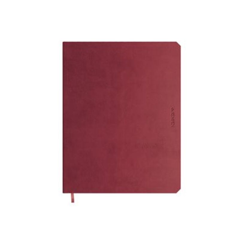 5412303354677-de KEMPEN - Agenda - 170 x 220 mm - papier crème - bordeaux-P_405244531_1-0
