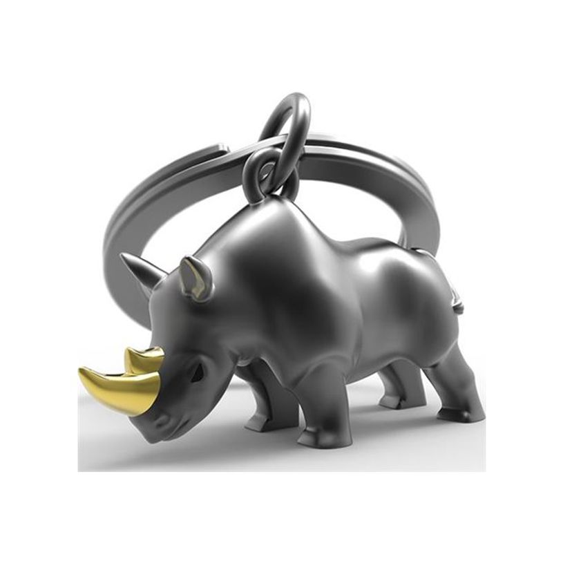 5404006047130-Metalmorphose - Porte-clés - rhinocéros noir-P_405245963_4-2