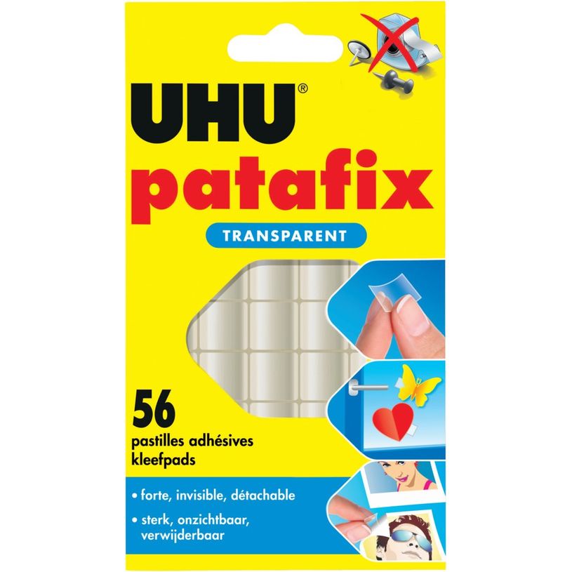0404052462685-UHU - Patafix Transparente 56 Pastilles Adhésives-P_405246268_2-1