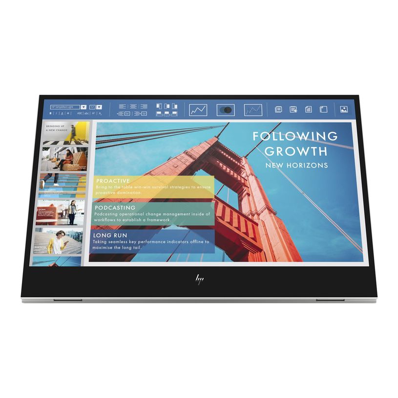 0195122635008-HP E14 G4 Portable - Écran LED - 14" - portable - 1920 x 1080 Full HD (1080p) @ 60 Hz - IPS - 400 cd/m² - 800:1 - 5 ms - 2xUSB-C - support en argent - pour HP EliteBook 745 G5-P_405246677_17-11