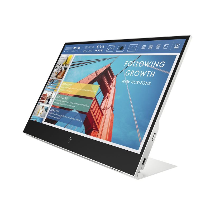 0195122635008-HP E14 G4 Portable - Écran LED - 14" - portable - 1920 x 1080 Full HD (1080p) @ 60 Hz - IPS - 400 cd/m² - 800:1 - 5 ms - 2xUSB-C - support en argent - pour HP EliteBook 745 G5, -P_405246677_2-0