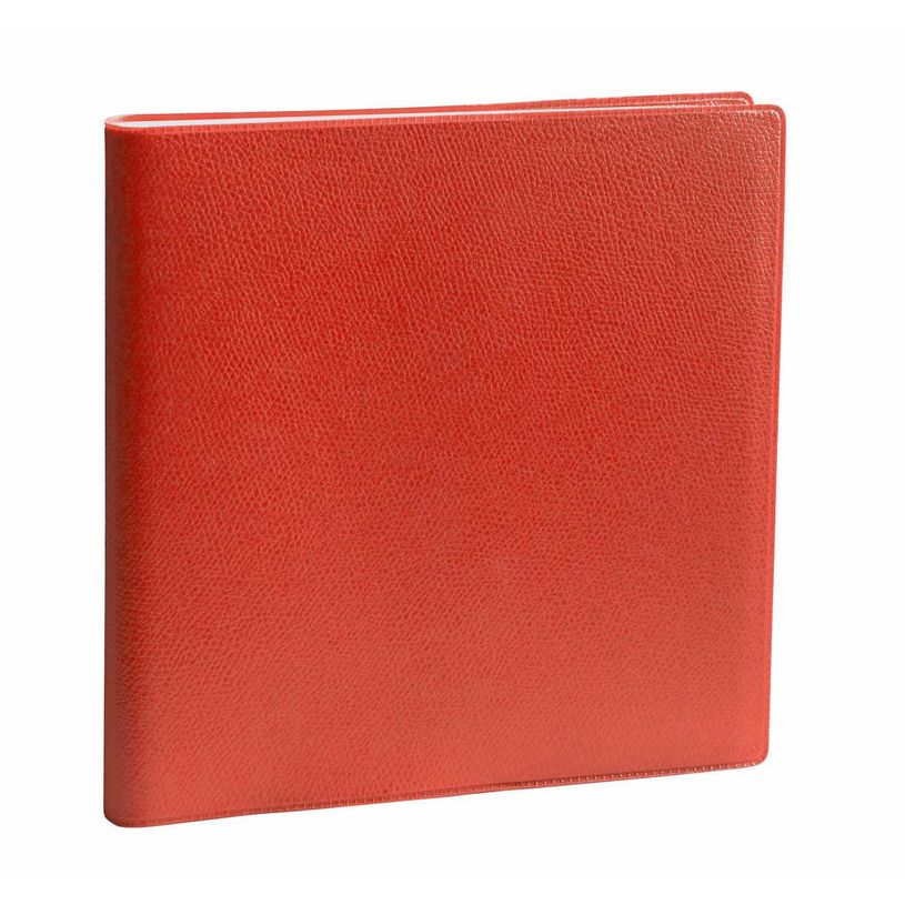 3371010182145-Agenda Année Civile - EXECUTIF FR avec répertoire - Couverture Impala par 10 - Assorti : noir,bleu océan,rouge cerise,orange - 16x16 cm - Semainier - 14 mois de décembre à ja--3