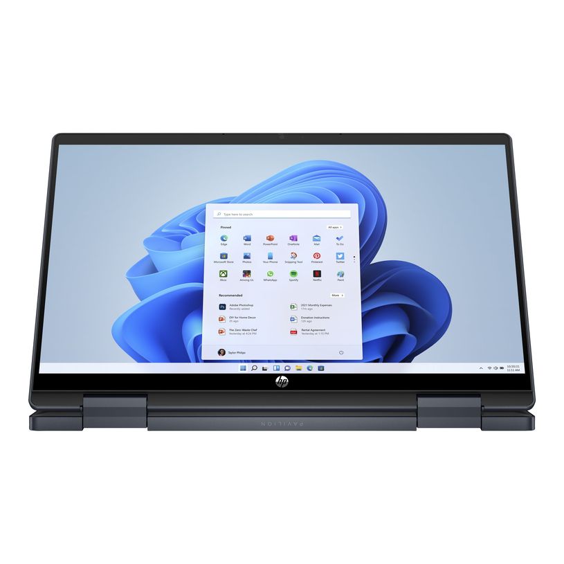 198828818607-HP Pavilion x360 Laptop 14-ek2020nk - Conception inclinable - Intel Core 5 - 120U / jusqu'à 5 GHz - Win 11 Familial monolingue - Intel Graphics - 8 Go RAM - 512 Go SSD NVMe, TLC - 14" IPS écran tactile 1920 x 1080 (Full HD)-P_405247363_12-15