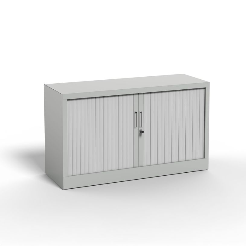 3700339996063-Réhausse pour armoire à rideaux metalliques -  L120 x H43 x P43cm - corps gris clair/rid-P_405247698_1-0