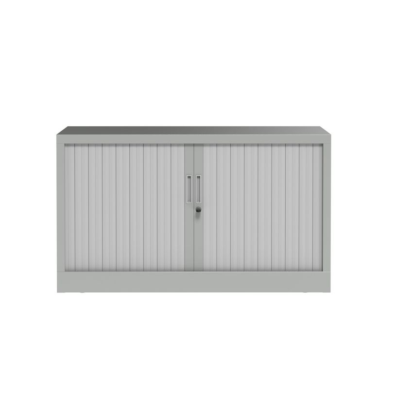 3700339996063-Réhausse pour armoire à rideaux metalliques -  L120 x H43 x P43cm - corps gris clair/rid-P_405247698_2-1