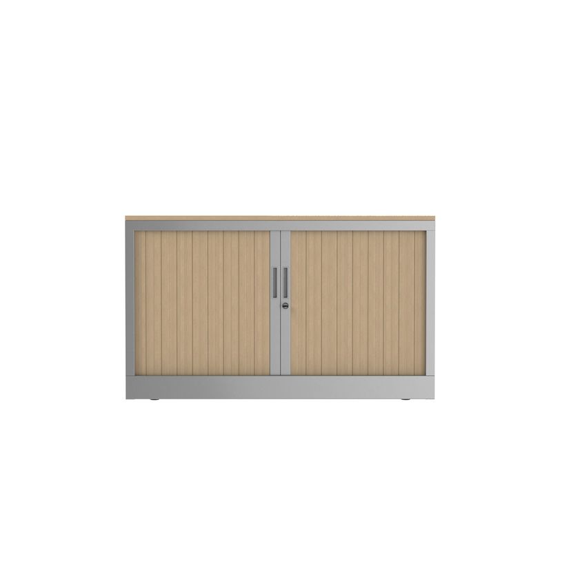 3700339996131-Réhausse pour armoire à rideaux metalliques -  L120 x H43 x P43cm - corps alu/rideau  ch-P_405247704_2-1