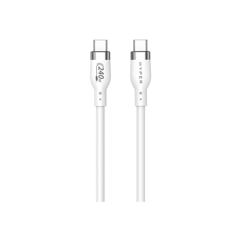 6941921149529-HyperJuice - Câble USB - 24 pin USB-C (M) pour 24 pin USB-C (M) - USB 2.0 - 1 m - Alimentation USB (240 W), gamme de pu-P_405248125_1-0