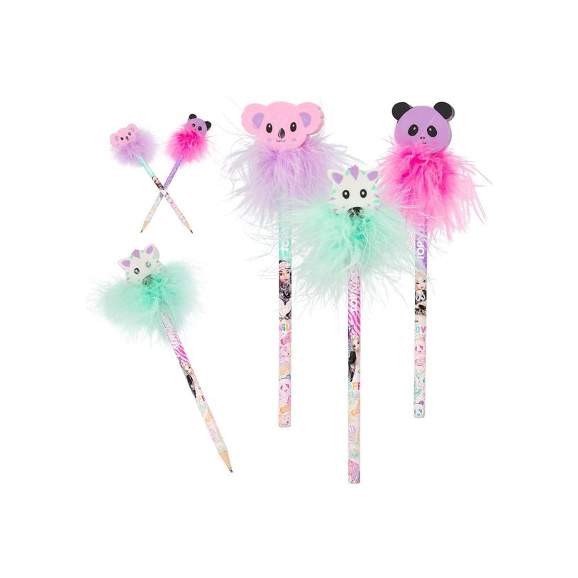 4010070669355-TOPModel Wild - Crayon - disponible en différents designs - HB - avec gomme-P_405249049_1-0