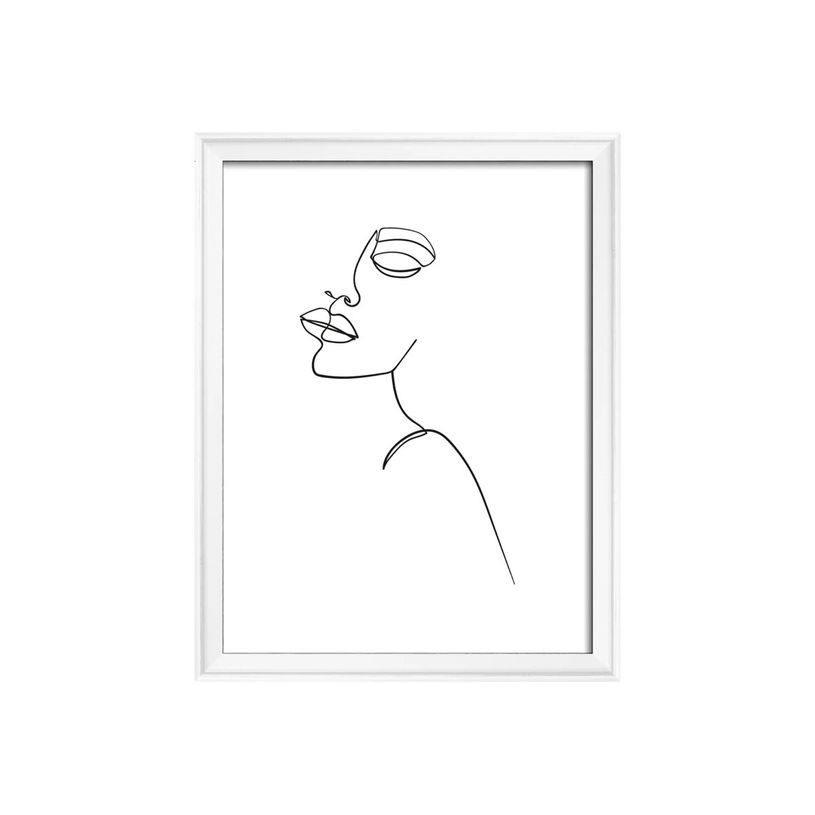 4004122407002-Walther Silhouette - Cadre photo - 15 x 20 cm - bois - blanc-P_405249388_1-0