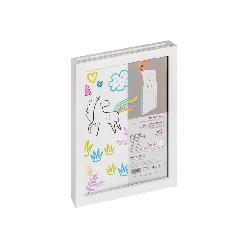 4004122291144-Walther Artist Explorer - Cadre photo - A4 - MDF - rectangulaire - blanc-P_405249404_1-0