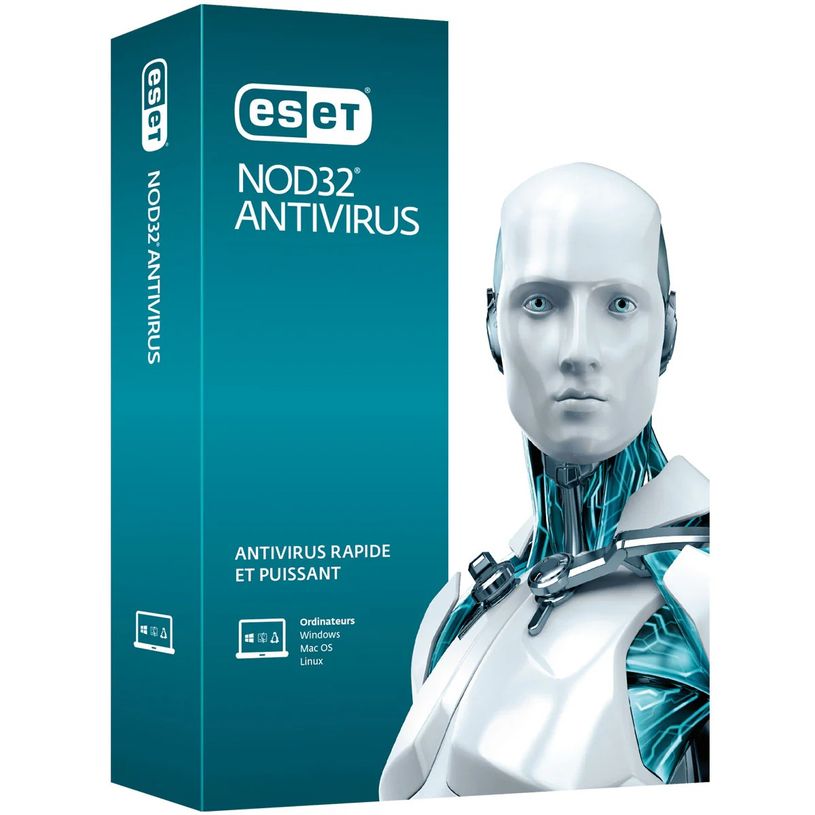 0404052512533-ESET NOD32 Antivirus - Renouvellement de la licence d'abonnement - 1 an - 1 PC - Win-P_405251253_1-0