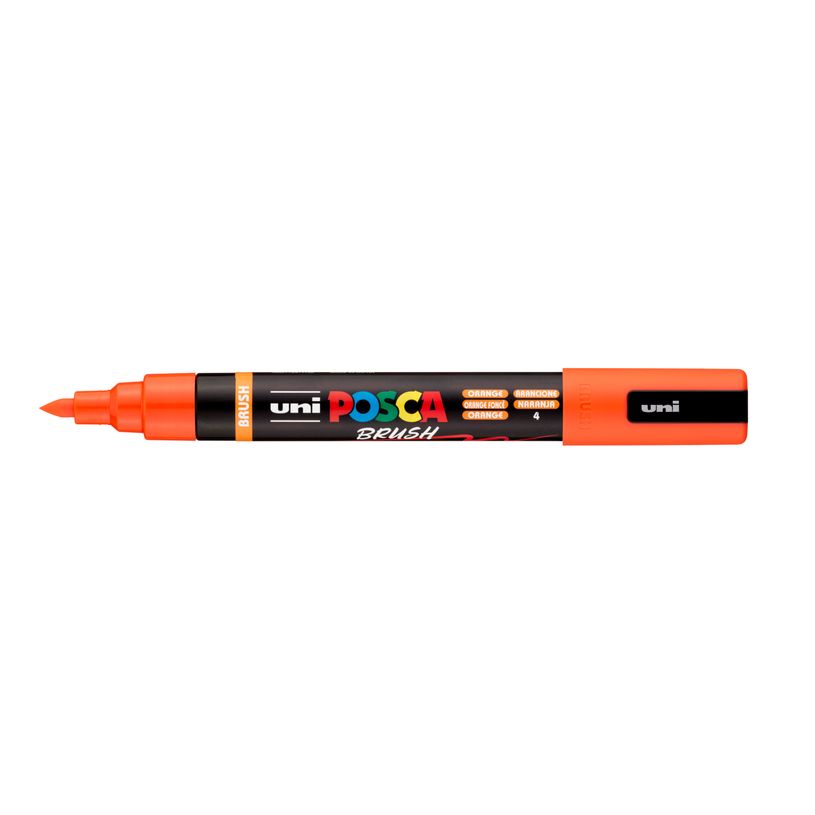 4902778311752-Posca – Marqueur peinture pointe moyenne – orange foncé--0