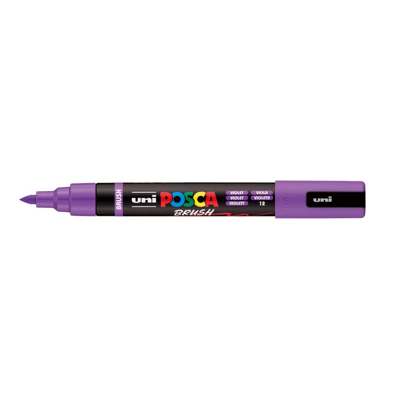 4902778311806-Posca – Marqueur peinture pointe moyenne – violet--0