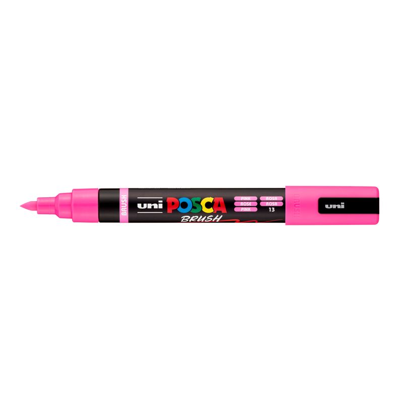 4902778311813-Posca – Marqueur peinture pointe moyenne – rose--0