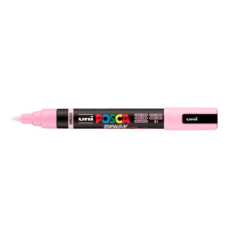 4902778311875-Posca – Marqueur peinture pointe moyenne – rose clair--0