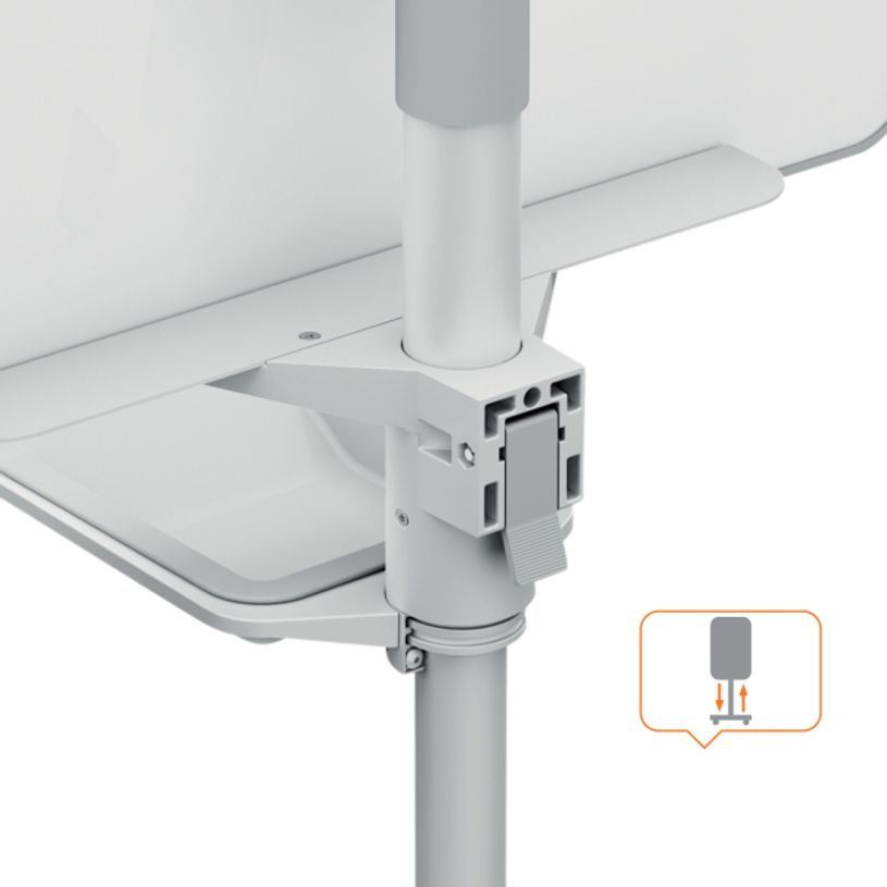 5028252632607-Nobo - Chevalet de conférence mobile - surface acier laqué magnétique - Move & Meet - 700 x 1000 mm--5