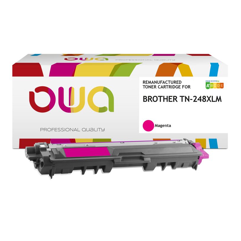 3112532837195-Cartouche laser compatible Brother TN248XL - magenta - OWA--0