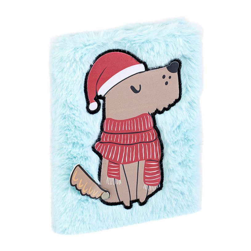 3135252754993-Carnet peluche Noël - 128 pages - couleurs assorties - Viquel--4
