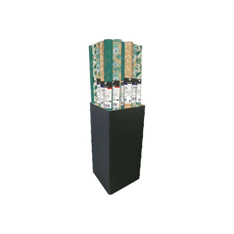 3329682239261-Clairefontaine - Emballage cadeau - 70 cm x 2 m - 70 g/m² - papier kraft-P_405252824_1-0