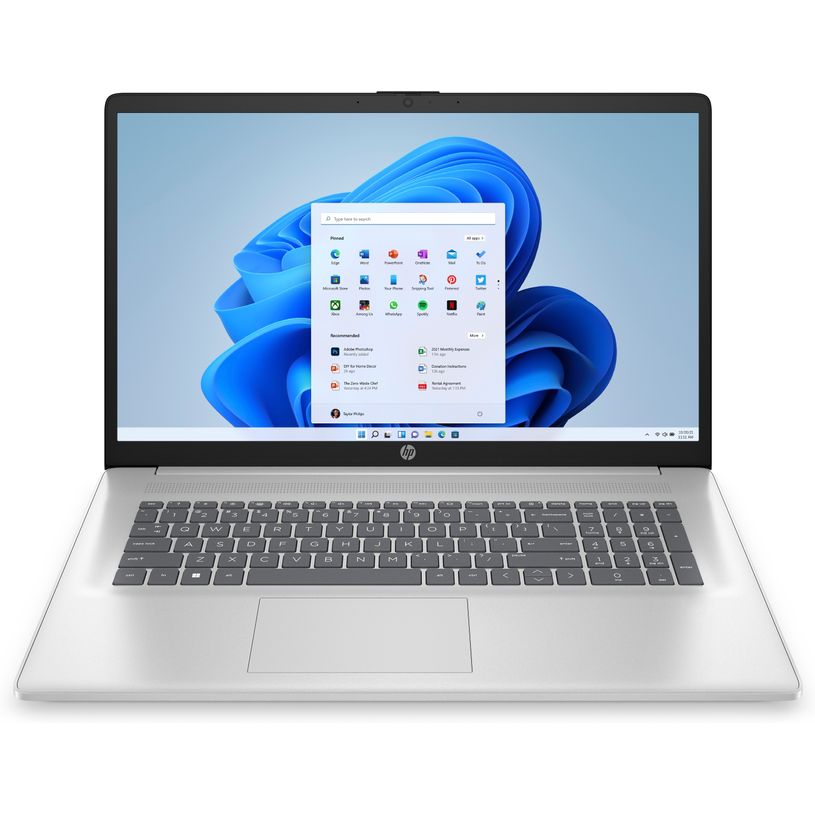 0197961815870-HP 17-CP0018NF  - PC Portable 17,3" - Ryzen 5 - 5500U - 8 Go RAM - 512 Go SSD - argent--0