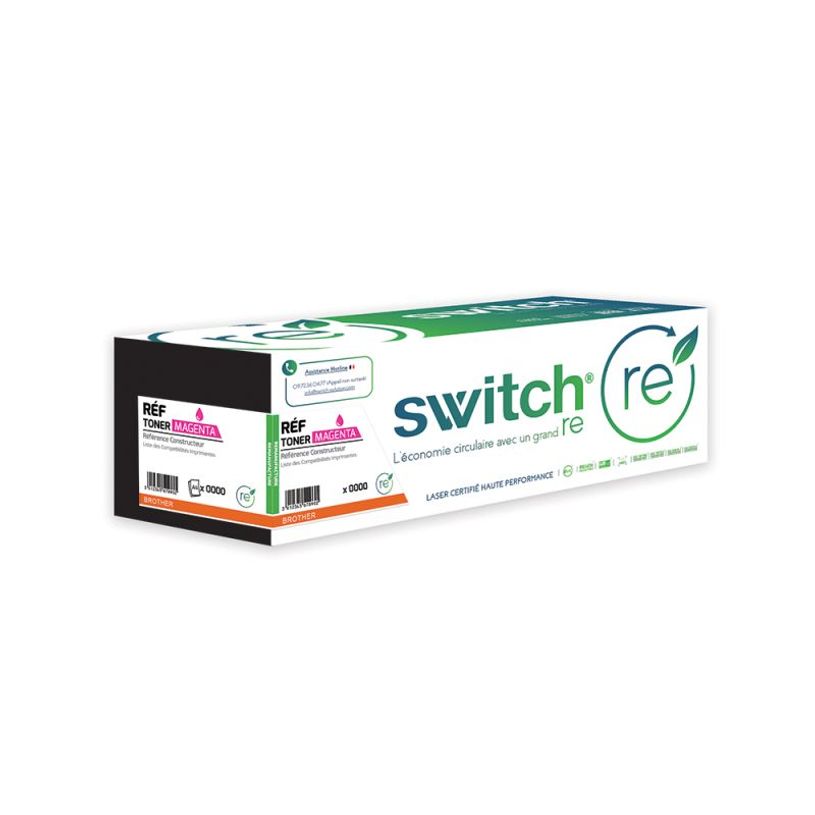 3701645553360-Cartouche laser compatible Brother TN248XL - magenta - Switch--0