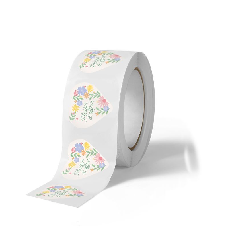 5014702152771-Plaisir d’Offrir – 500 étiquettes autocollantes cœur fleur 37 x 37 mm – rouleau pratique--1