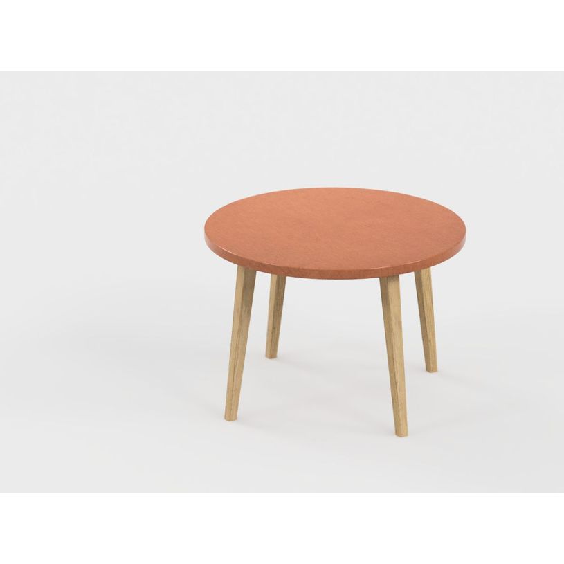 0404052551129-Table de basse - 60X42 cm - Terracotta--0