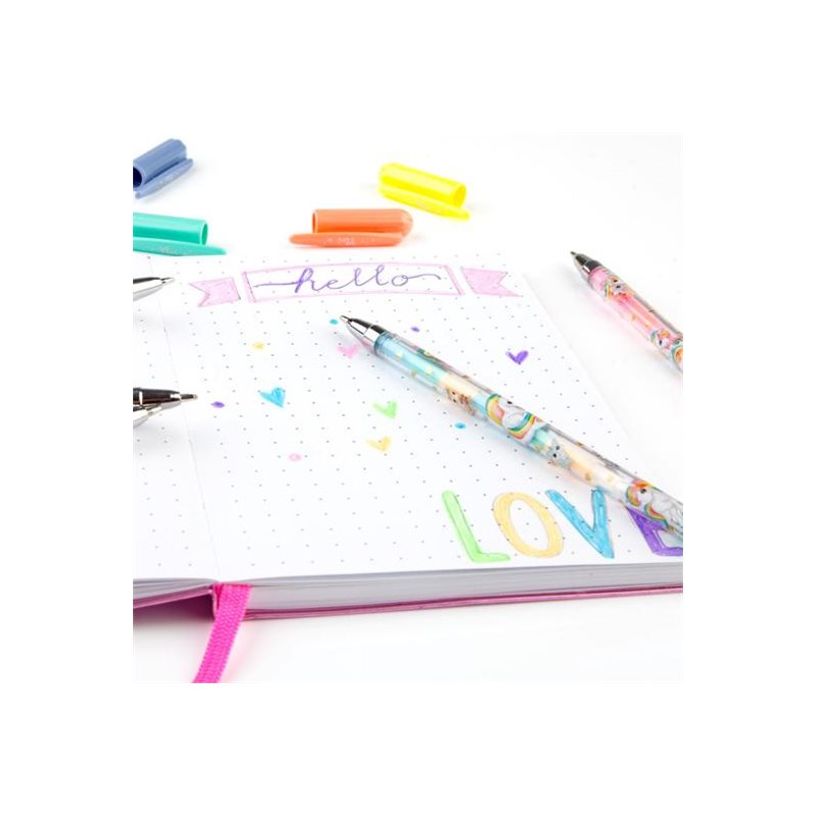 4010070634827-Ylvi Set de stylos gel couleurs de l’arc-en-ciel TOPModel-P_405255306_3-2