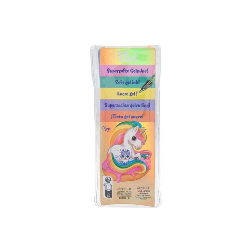 4010070634827-Ylvi Set de stylos gel couleurs de l’arc-en-ciel TOPModel-P_405255306_4-1
