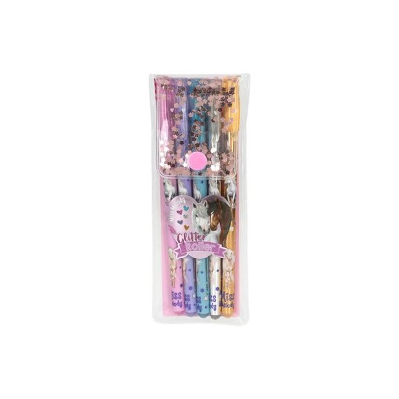 4010070699529-Miss Melody - Roller - cheval - rose paillette, violet paillette, bleu paillettes, argent scintil-P_405255363_3-2