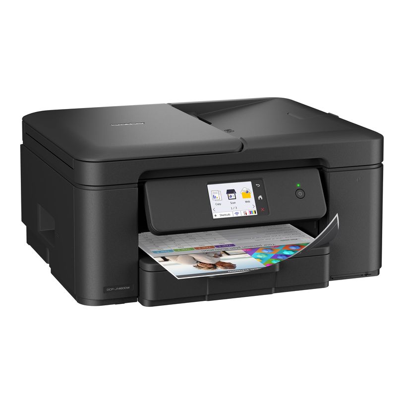 4977766841917-BROTHER DCP-J1460DW - imprimante multifonction jet d'encre couleur A4 -  - USB 2.0, Wi-Fi(n)--2