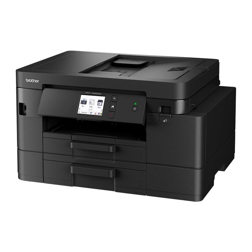 4977766841955-BROTHER MFC-J4550DW - imprimante multifonction jet d'encre couleur A4 - USB 2.0, LAN, Wi-Fi(n)--1